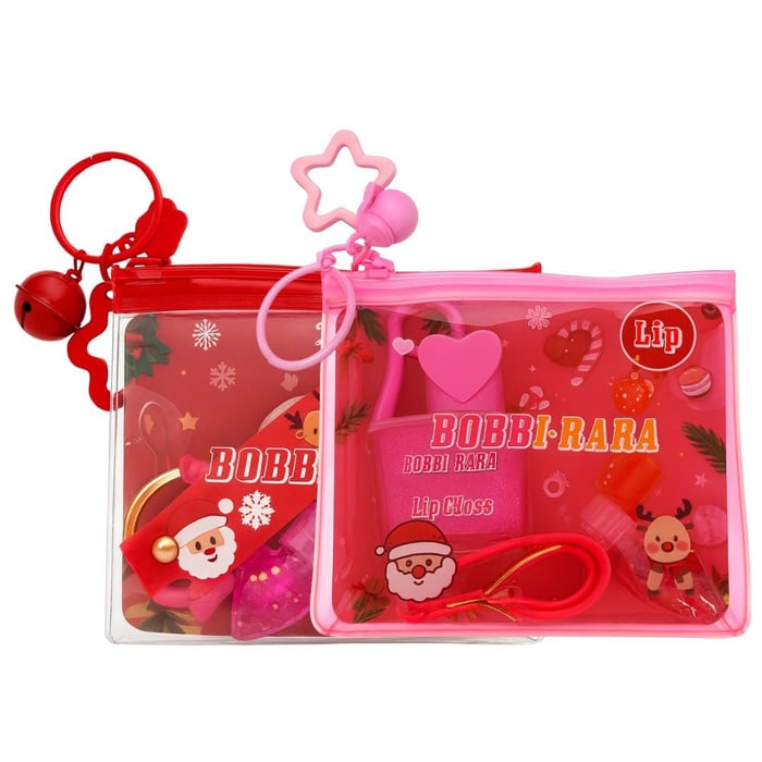 Kit Doçura Natalina Com Lip Gloss Bobbi Rara