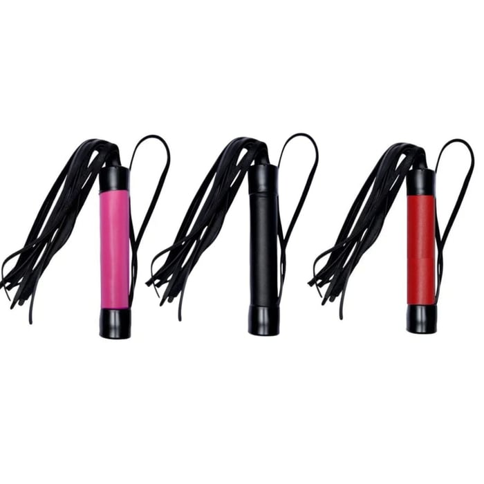 Chicote Tiras 20 Cm Liso Dominatrix