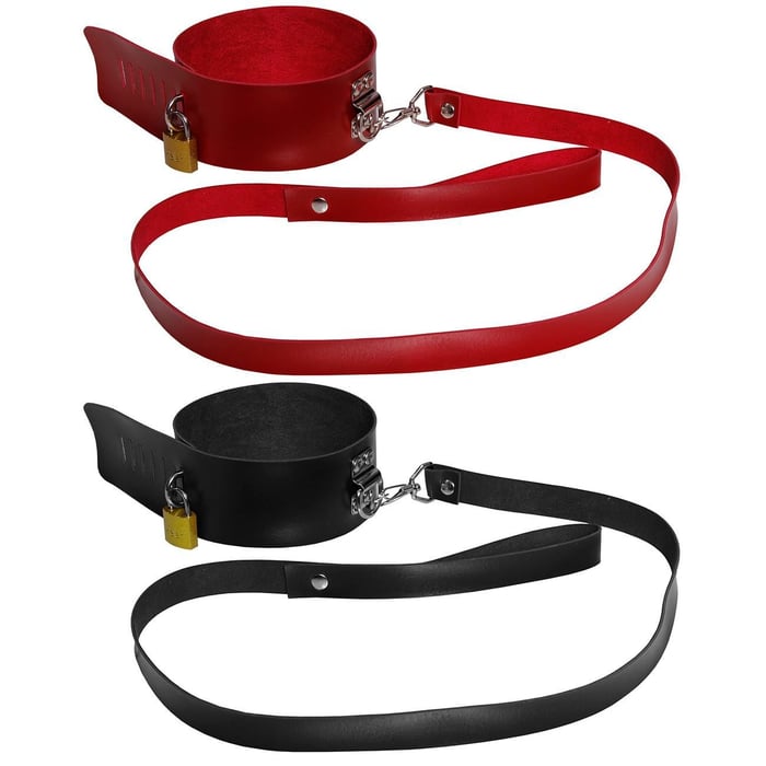 Coleira Carrara Com Cadeado Dominatrix