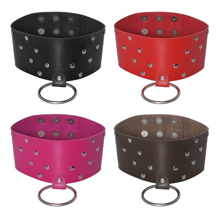 Coleira Scandal Com Argola Dominatrix