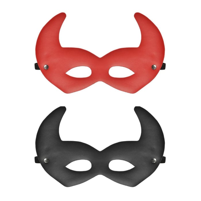 Máscara Feminina Diabinha Dominatrix