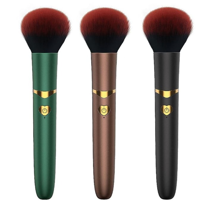 Vibrador Formato De Pincel Blush Pro 7 Modos De Vibração Vibe Toys