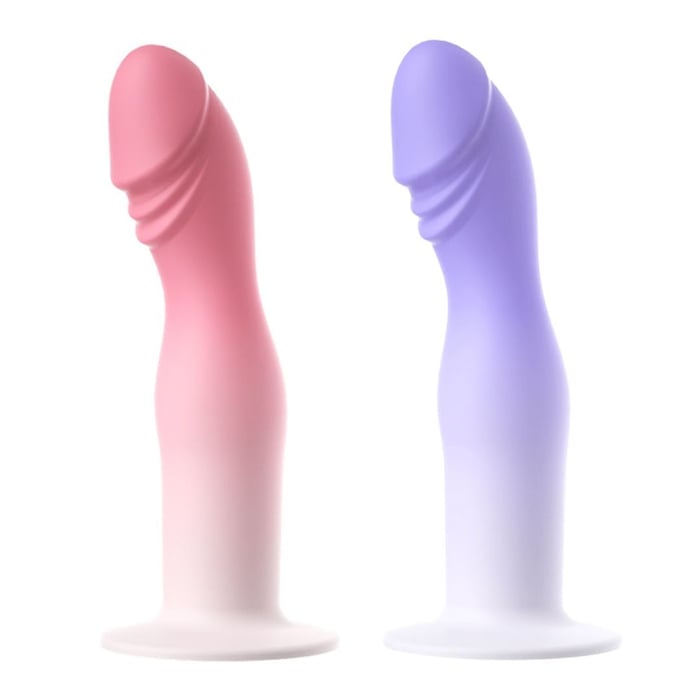 Penetrador Formato De Pênis 6.5 Silicone Líquido Vibe Toys