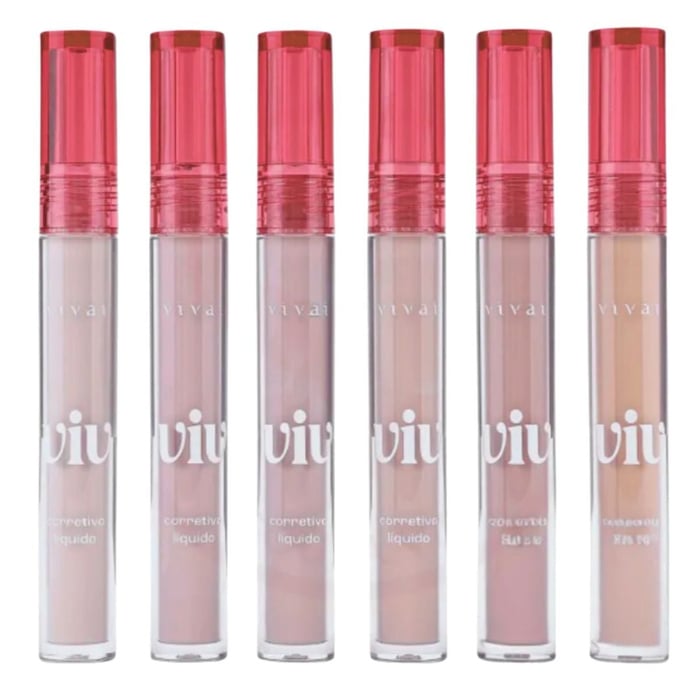 Corretivo Líquido 4,5ml Viv Cores 1.0 Vivai
