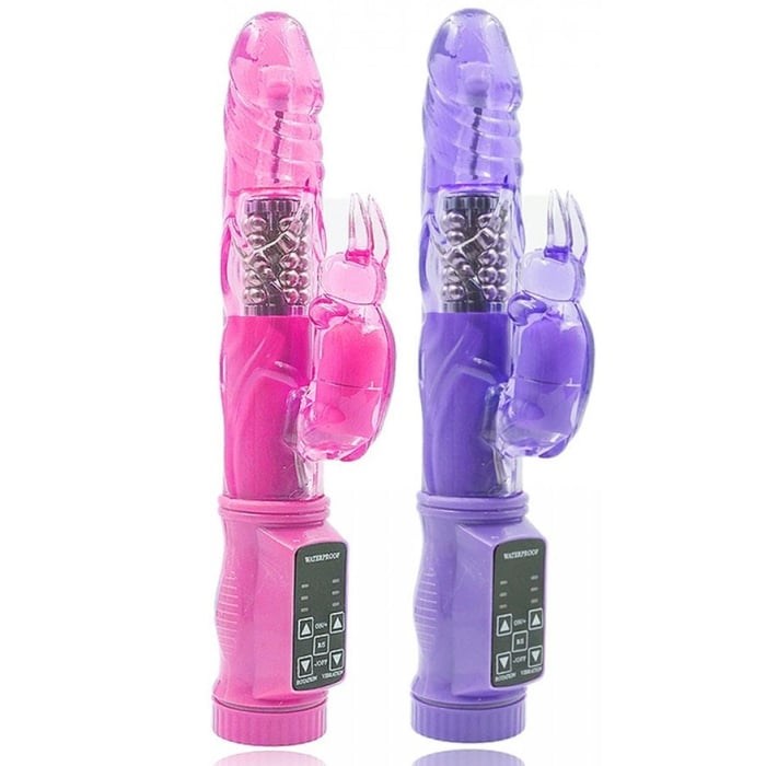 Vibrador Rabbit Rotativo 12 Vibraçoes