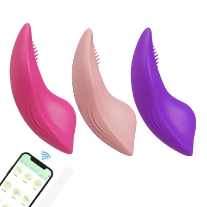 Calcinha Vibratória 9 Modos De Vibração App Control Vibe Toys