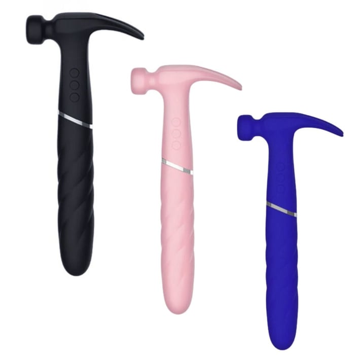 Sweet Hammer Vibrador Recarregável Formato De Martelo Vibe Toys
