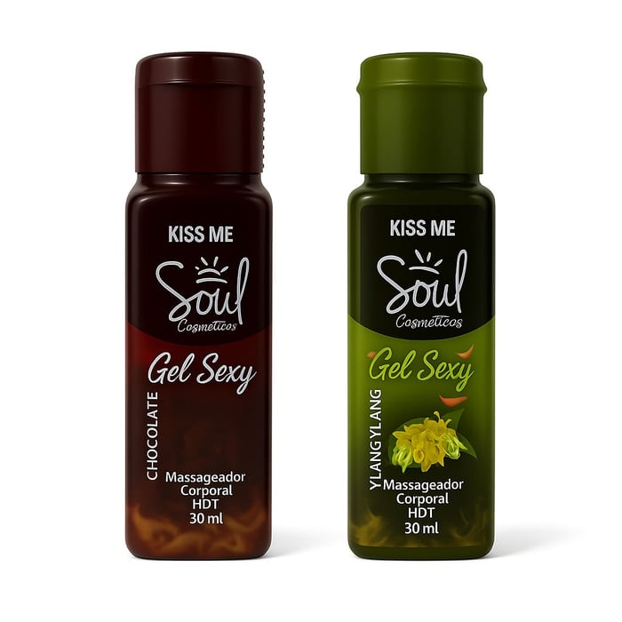 Gel Sexy Hot Kiss Me 30ml Soul Cosméticos 