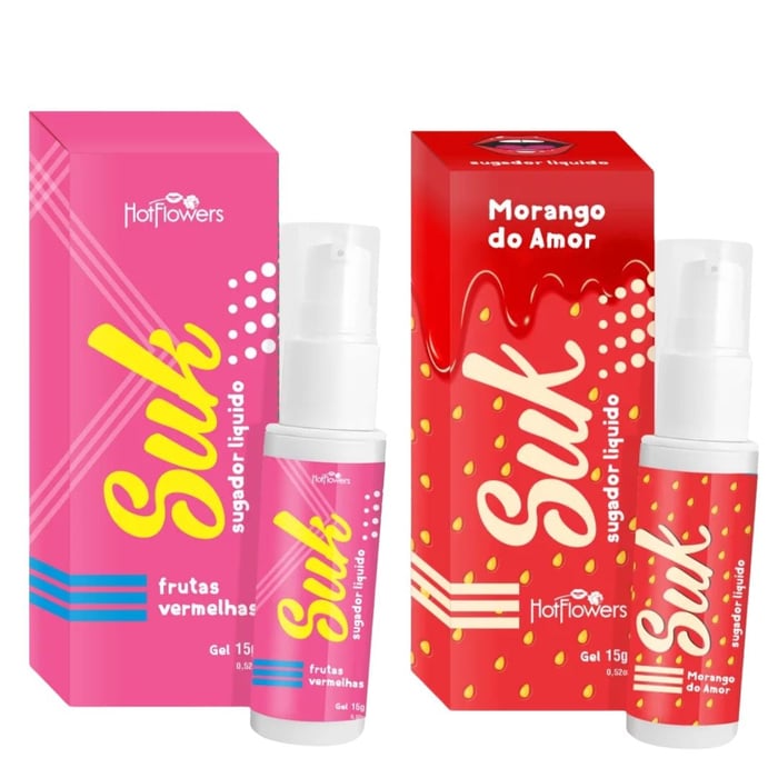 Suk Gel Sugador Líquido 15g Hot Flowers
