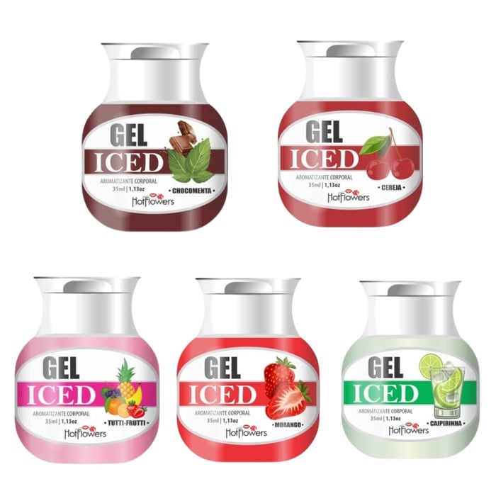 Gel Aromatizante Iced 35ml Hot Flowers