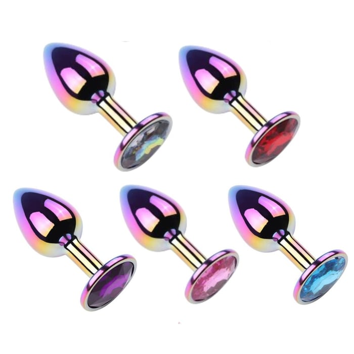 Plug Anal Metal Colors Grande Vibe Toys