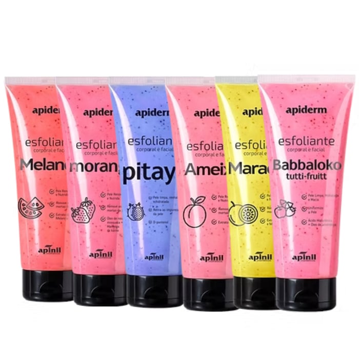 Apiderm Esfoliante Corporal E Facial 190g Apinil Cosméticos