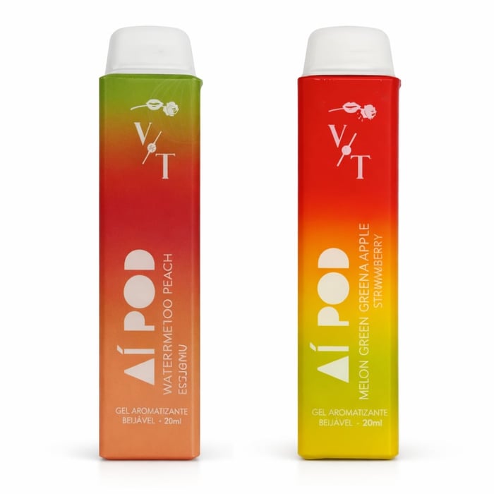 Aí Pod Gel Aromatizante Beijável Hot 20ml Hot Flowers