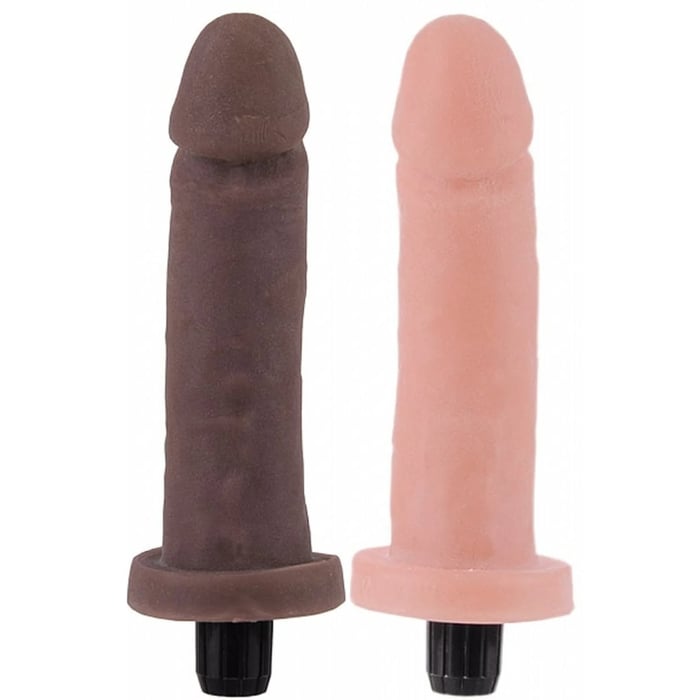 Prótese Cyber Com Vibrador 16 X 3,7 Cm Ktoy