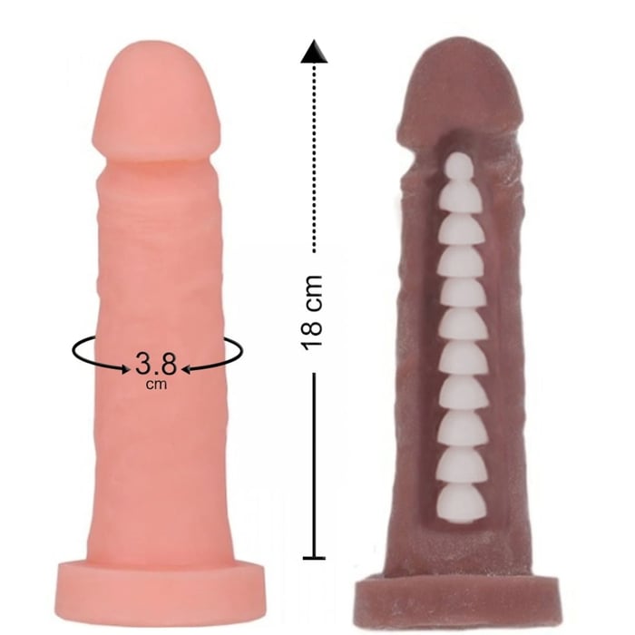 Prótese Em Cyber Com Vértebra 18 X 3,8 Cm Ktoy