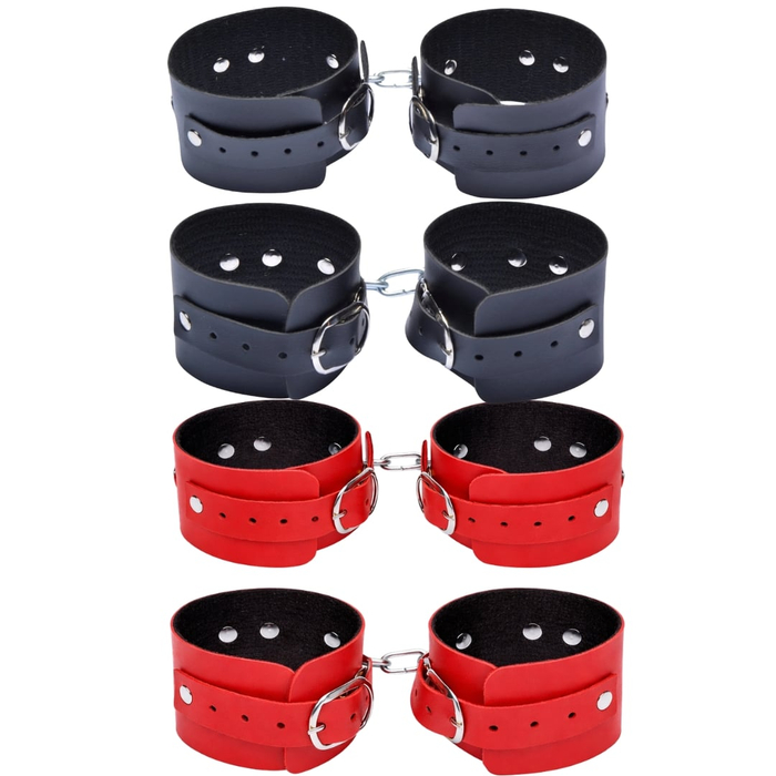 Algema E Tornozeleira Com Corrente Dominatrix