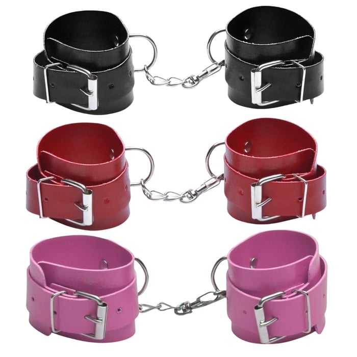 Bracelete Algema Em Bebin Laminado Dominatrix