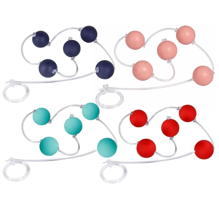 Bolinhas Tailandesas Emborrachadas Collors 18mm