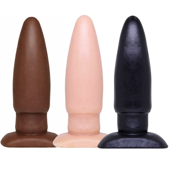 Plug Anal Maciço 12 X 3,5cm êxtase