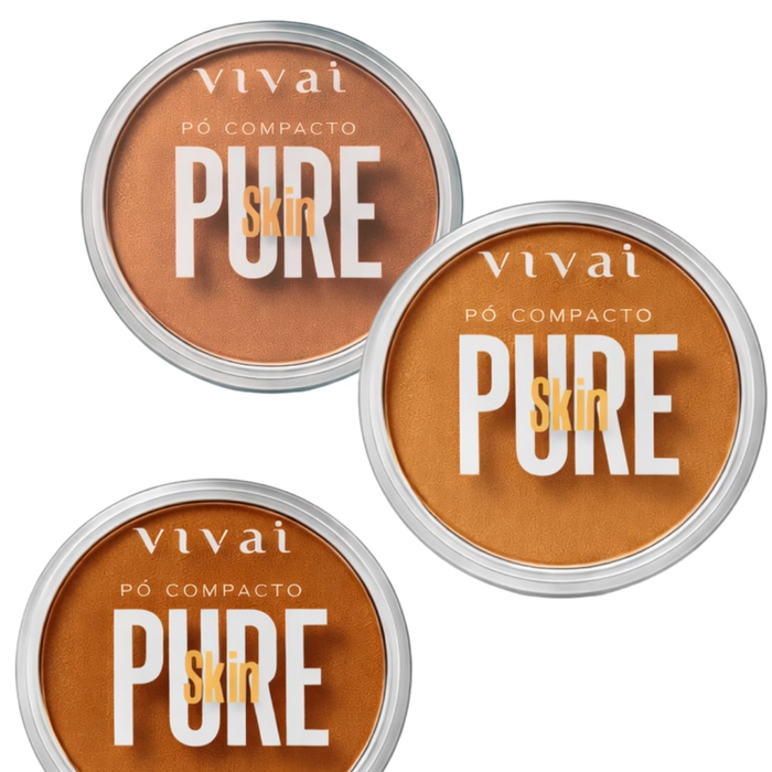 Pó Compacto Pure Skin Cores 2.0 Vivai