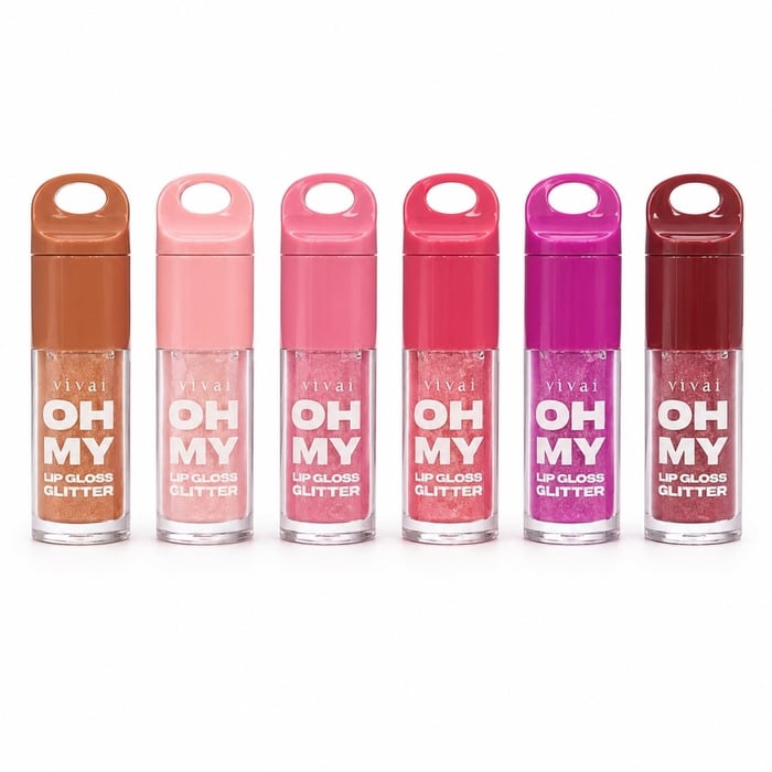 Oh My Lip Gloss Glitter 7ml Vivai