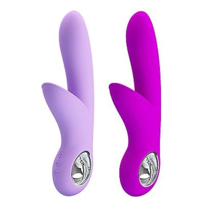 Vibrador Com Estimulador Clitoriano Carol Pretty Love