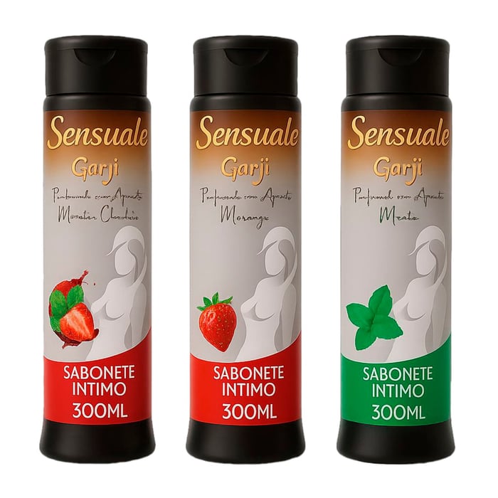 Sensuale Sabonete Líquido íntimo 300 Ml Garji