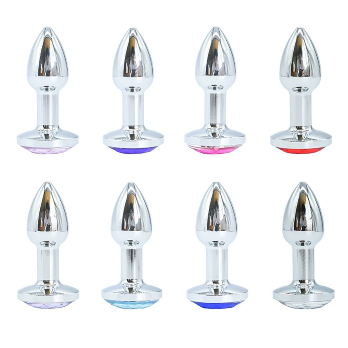 Plug Anal Metal De Alumínio Fundido Tamanho Mini Vibe Toys