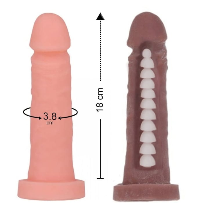 Prótese Em Cyber Com Vértebra 18 X 3,8 Cm Ktoy