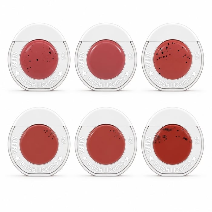 Blush Líquido 13g Safira Comésticos