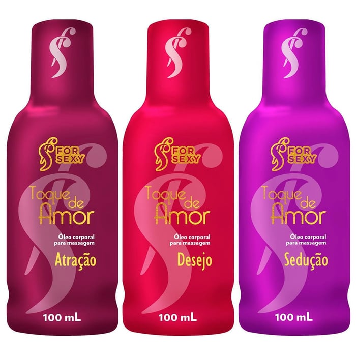 Toque Do Amor Oleo Corporal 100ml Forsex