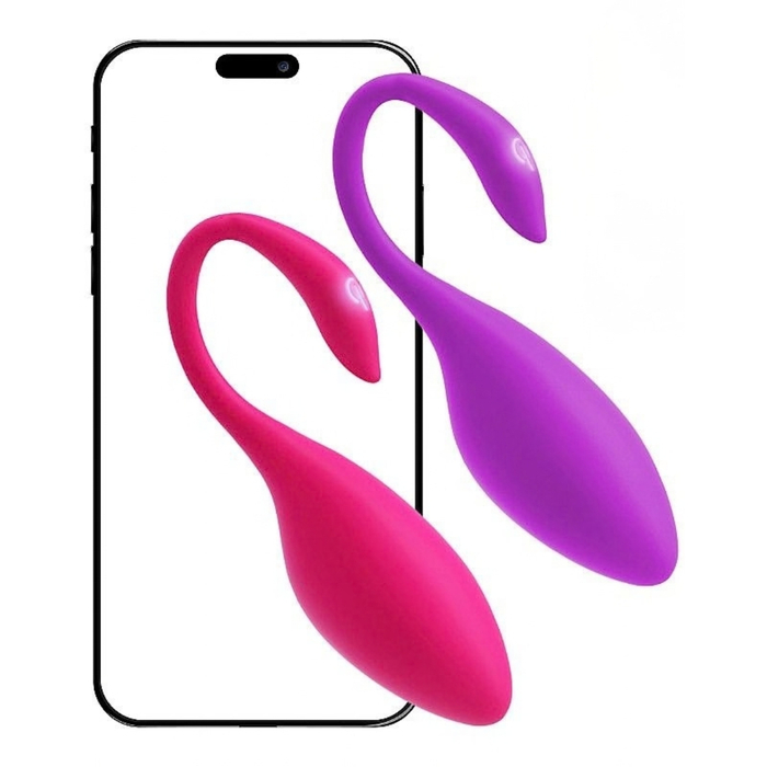 Bullet Em Silicone Via Aplicativo Vibe Toys