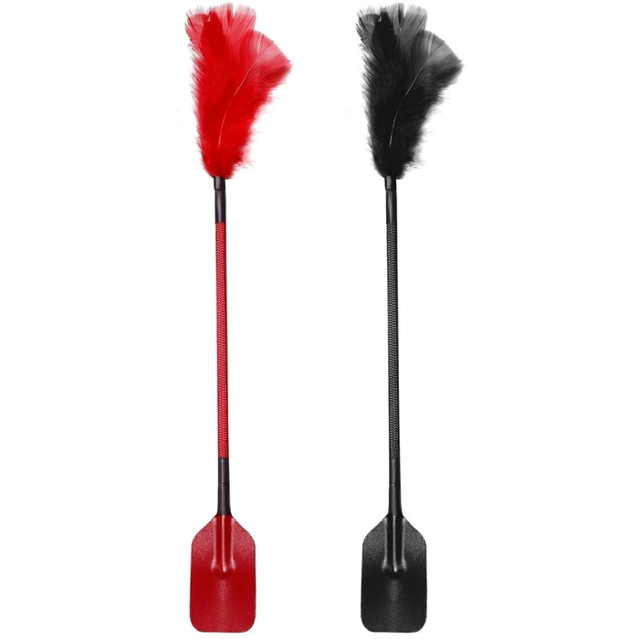 Chibata Retangular Com Pluma Dominatrix