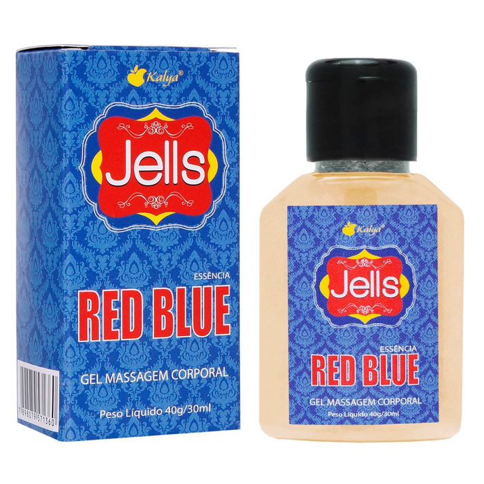 Jells Red Blue Gel Bejável 30ml Kalya