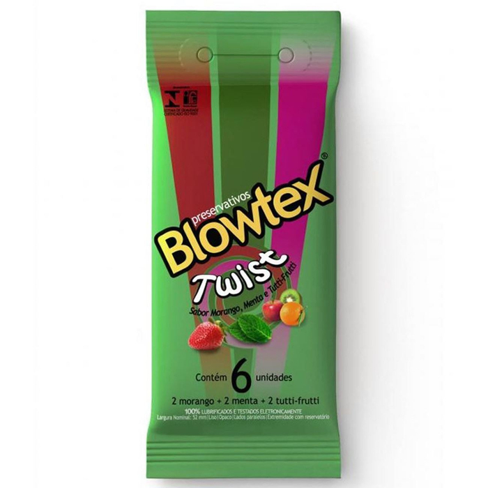 Blowtex Twist Preserativo 6 Unidades