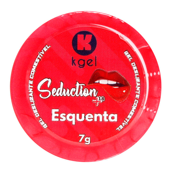 Seduction Esquenta Gel Deslizante Beijável 7g Kgel