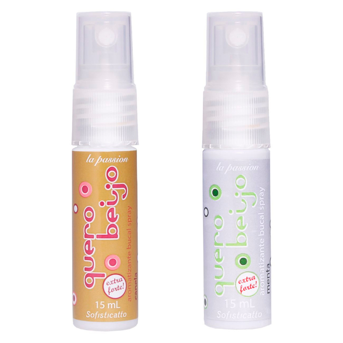 Quero Beijo Aromatizante Bucal 15ml Sofisticatto