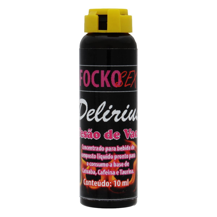 Tesão De Vaca Delirius 10ml Focko Sex