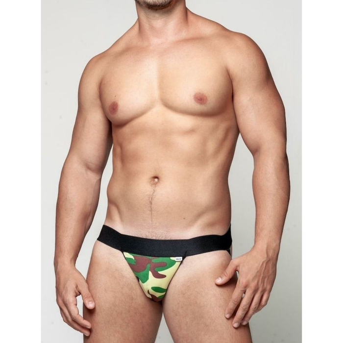 Cueca Jock Suplex Camuflada Masculino Sd Clothing