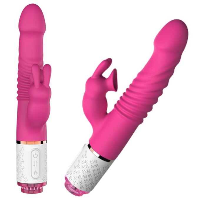 Vibrador Vai E Vem Com Função Aquecimento E Pulsação Nozzle 7 Vibrações Vibe Toys