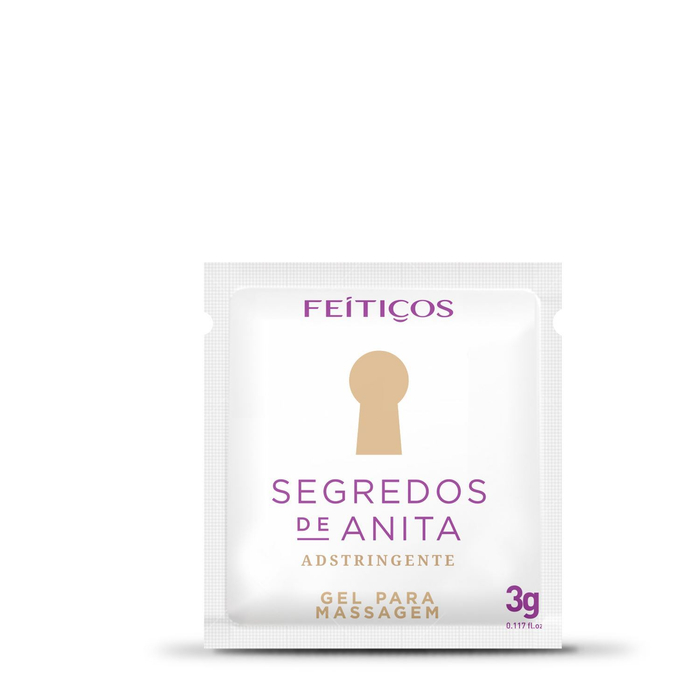 Segredos De Anita Gel Adstringente Sachê 3g Feitiços