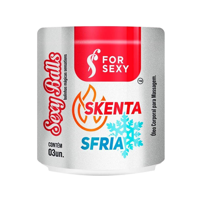 Skenta Sfria Sexy Balls 3uni Bolinha Forsexy