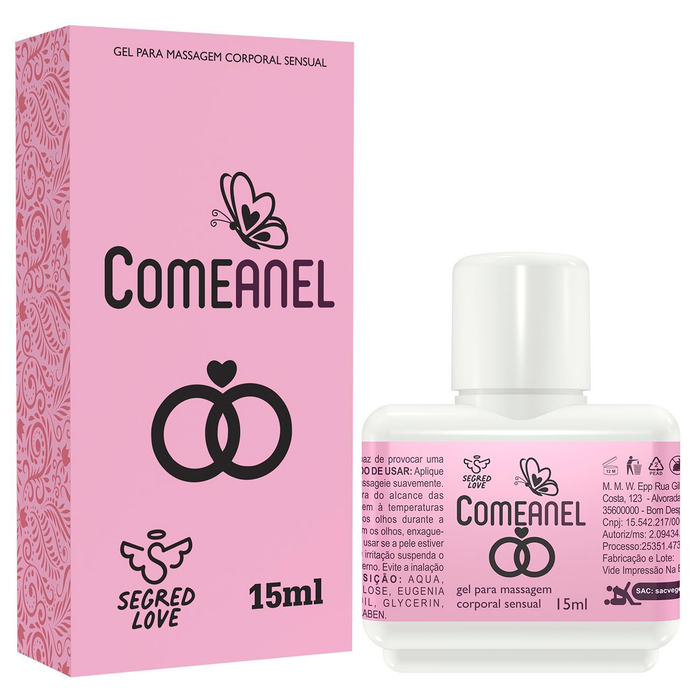 Comeanel Gel Anal Dessensibilizante 15ml Segred Love