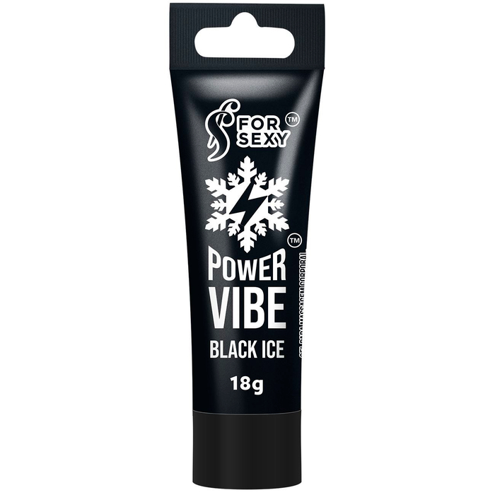 Power Vibe Eletric Gel Bisnaga Black Ice 18g Forsexy