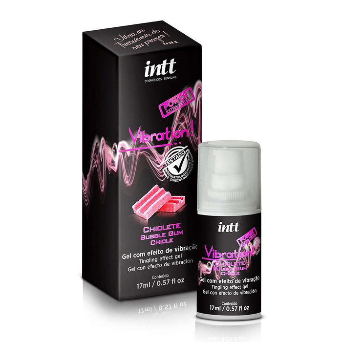 Vibration Chiclete Extra Forte 17ml Intt