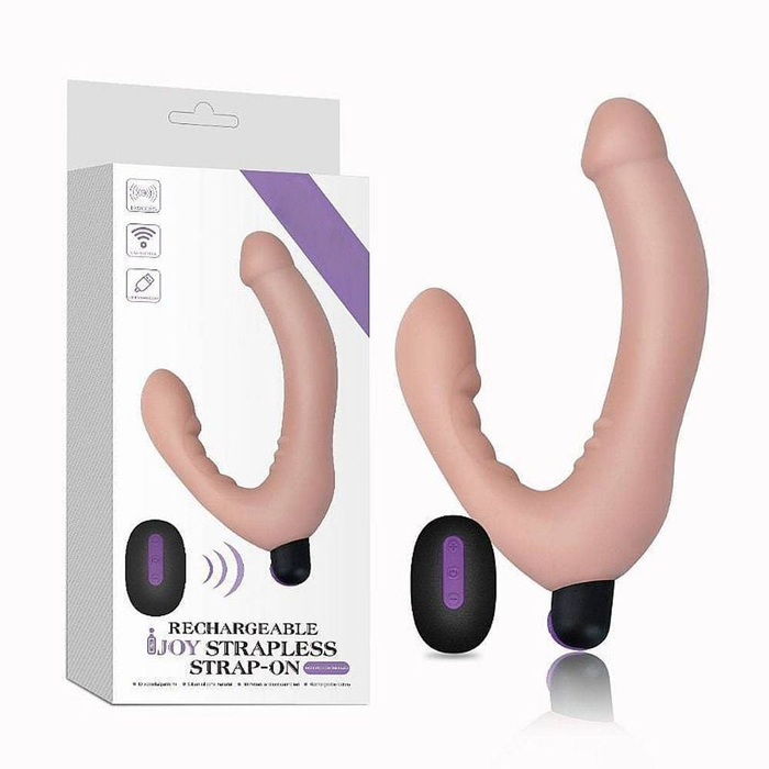 Vibrador Strapless Joy I 10 Modos De Vibração Com Controle Wireless Lovetoy