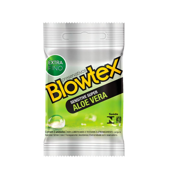 Preservativo Sensitive Super Aloe Vera Blowtex 