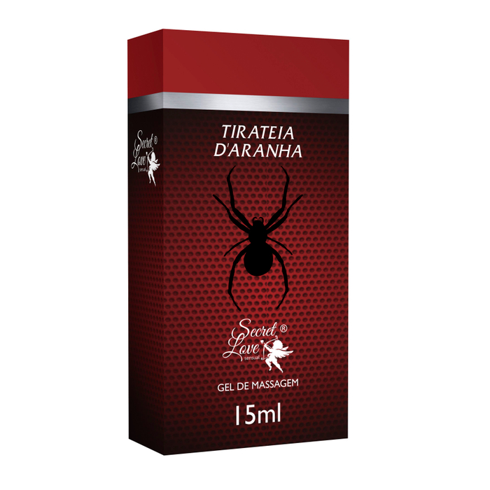 Tirateia D`aranha Gel Para Massagem 15ml Secret Love