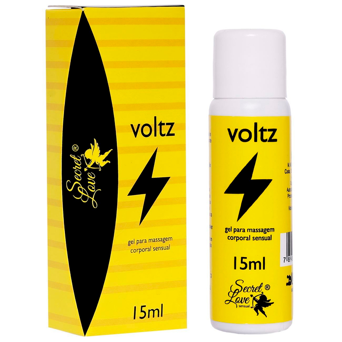 Voltz Gel Excitante Eletrizante 15ml Secret Love