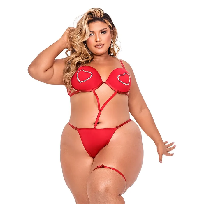 Body Kiss Plus Size Coleção Kisses Tallyta Moda Apimentada